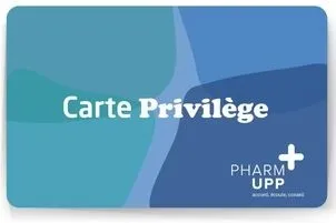 Carte Privilège PHARM UPP accueil écoute conseil