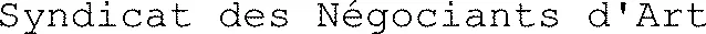 Syndicat des Négociants d'Art