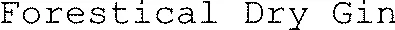 Forestical Dry Gin