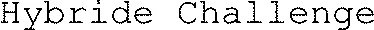 Hybride Challenge