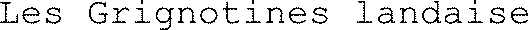 Les Grignotines landaise