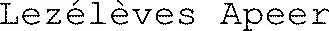 Lezélèves Apeer