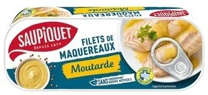 SAUPIQUET Depuis 1877 Filets de Maqueraux Moutarde