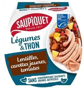 SAUPIQUET Depuis 1877 Légumes & THON