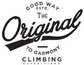 The Original CLIMBING EXPEDITIONS GOOD WAY ESTD. TO GARMONY