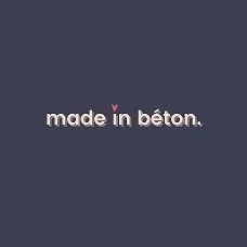 made in béton.