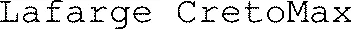 Lafarge CretoMax