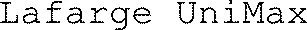 Lafarge UniMax