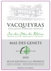 MAS DES GENETS 2020