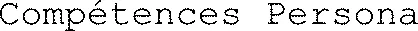 Compétences Persona