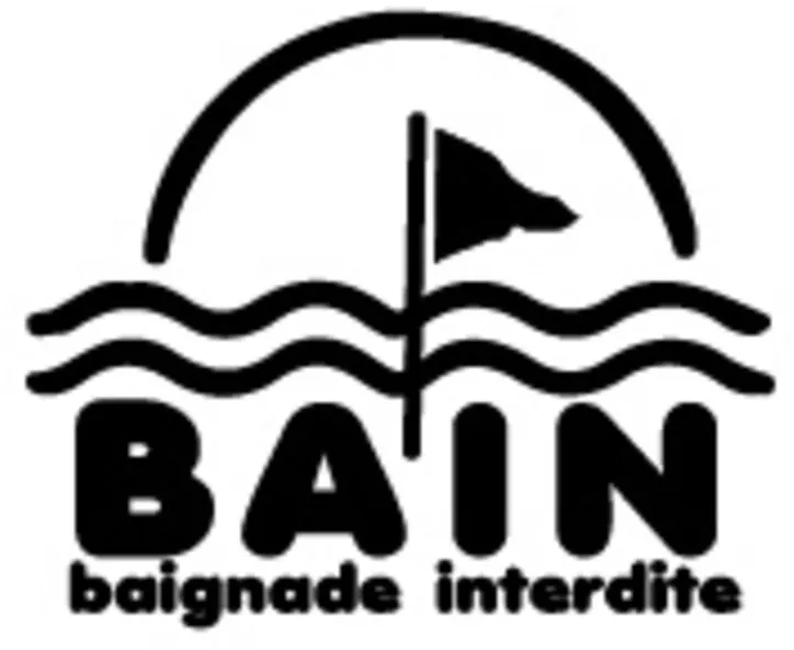 BAIN baignade interdite