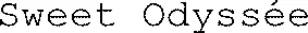 Sweet Odyssée