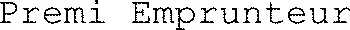 Premi Emprunteur
