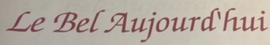 Le Bel Aujourd'hui
