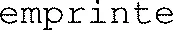 emprinte