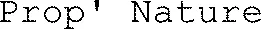 Prop' Nature 