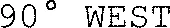 90° WEST