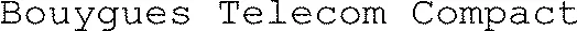 Bouygues Telecom Compact