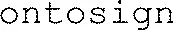 ontosign