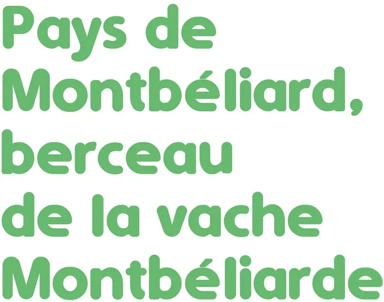 Pays de Montbéliard, berceau de la vache Montbéliarde
