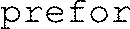 prefor