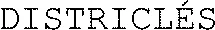 DISTRICLÉS