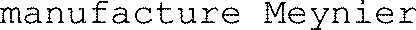 manufacture Meynier