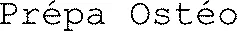 Prépa Ostéo