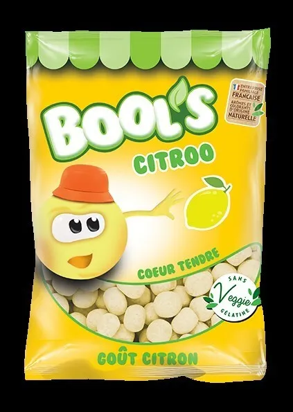 BOOL'S CITROO COEUR TENDRE GOÛT CITRON VEGGIE