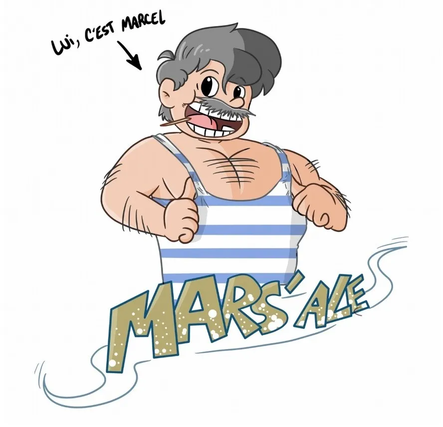 Lui, c'est MARCEL MARS'ALE