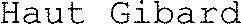 Haut Gibard