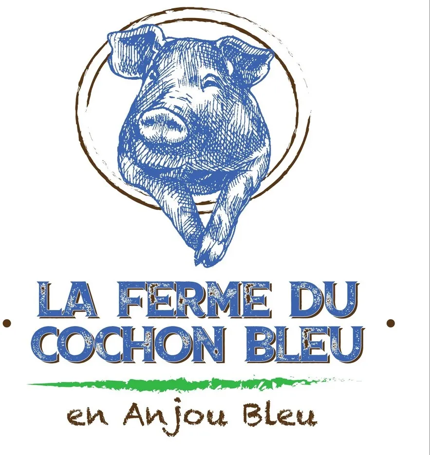 LA FERME DU COCHON BLEU en Anjou Bleu