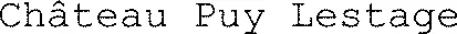 Château Puy Lestage