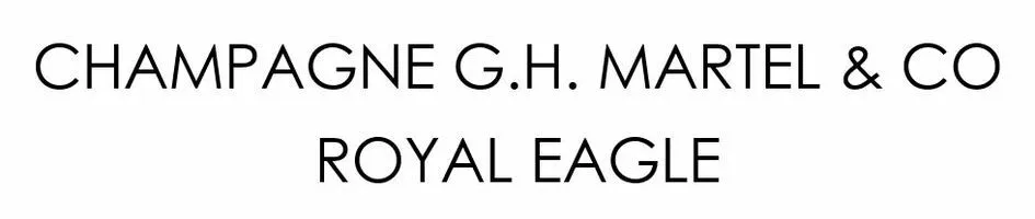 HAMPAGNE G.H. MARTEL & CO ROYAL EAGLE
