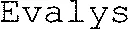 Evalys