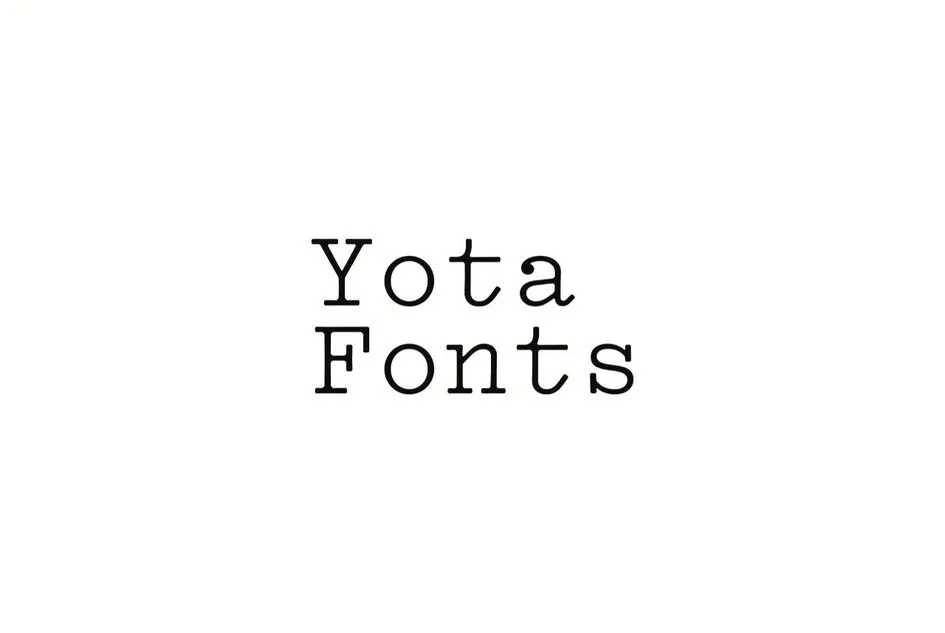 Yota Fonts