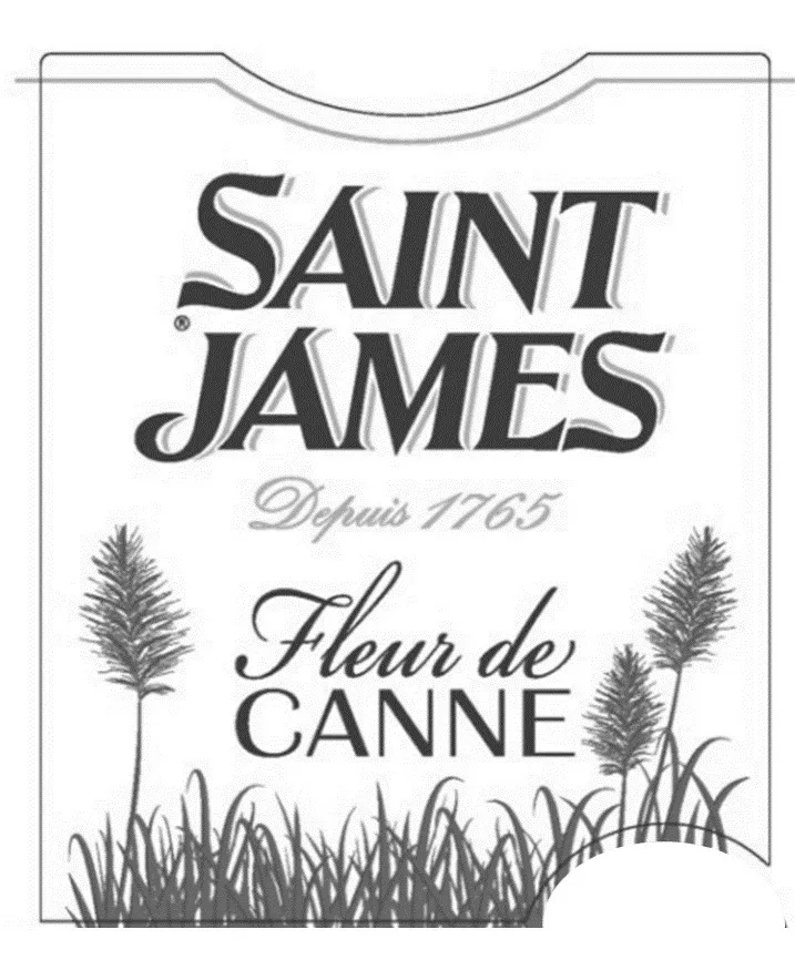 Saint JAMES Depuis 1765 Fleur de CANNE