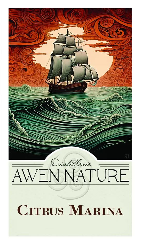 Distillerie AWEN NATURE CITRUS MARINA