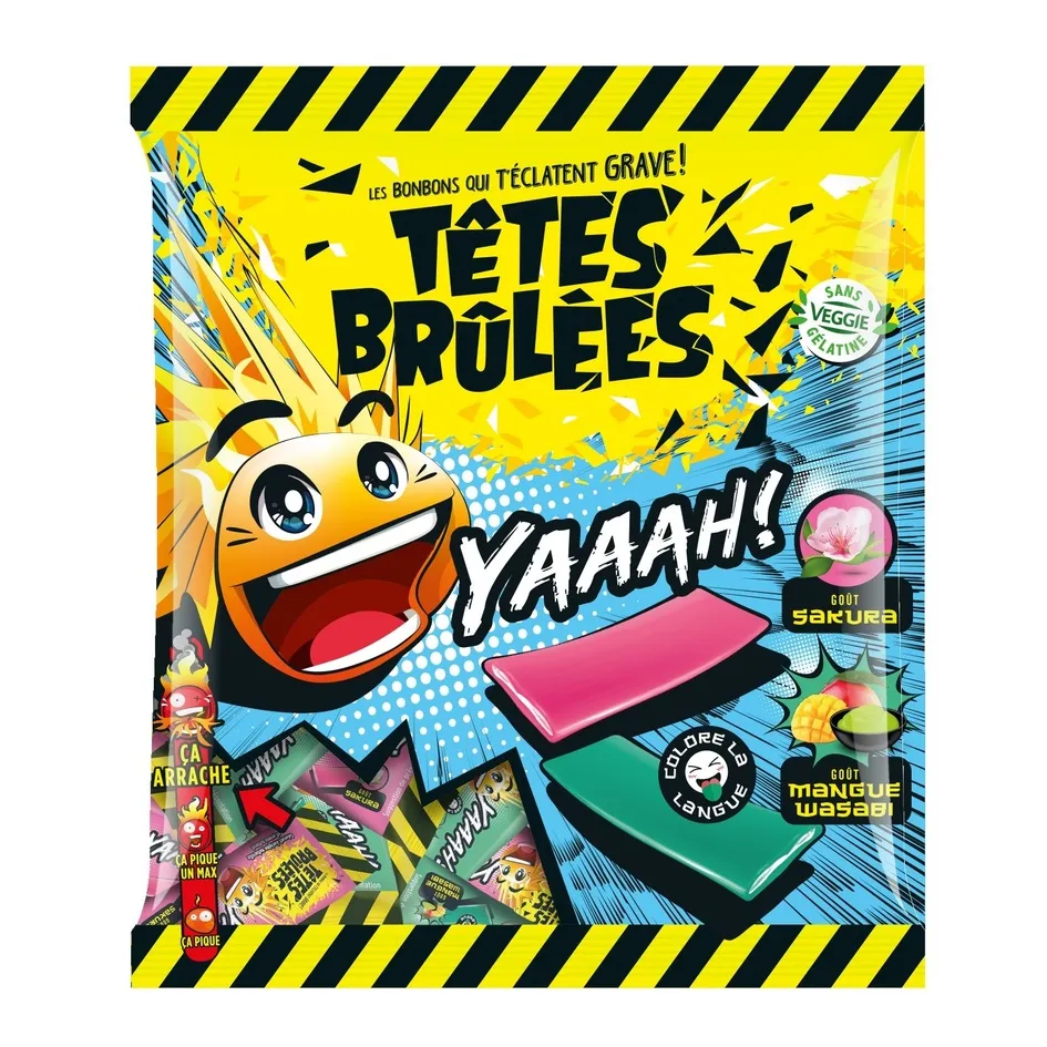 TETES BRULEES LES BONBONS QUI T ECLATENT GRAVE