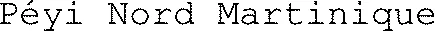 Péyi Nord Martinique