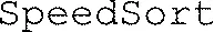 SpeedSort