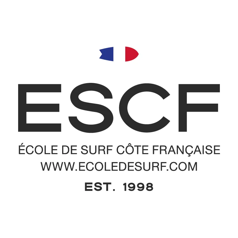 ESCF ECOLE DE SURF C^TE FRANCAISE WWW.ECOLEDESURF.COM EST.1998