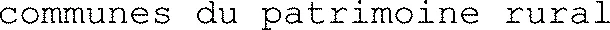 communes du patrimoine rural