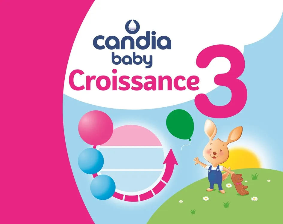 candia baby Croissance 3