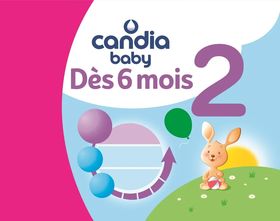 candia baby Dès 6 mois 2