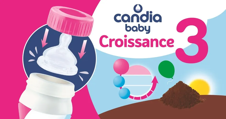 candia baby Croissance 3