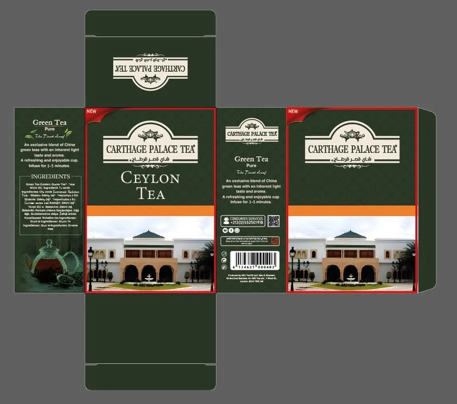 CARTHAGE PALACE TEA CEYLON TEA