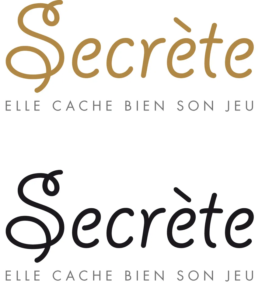 Secrète ELLE CACHE BIEN SON JEU