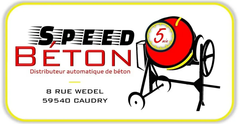 5 Min SPEED BETON Distributeur automatique de béton 8 rue wedel CAUDRY 
