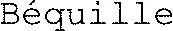 Béquille